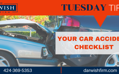 TUESDAY TIPS: Car Accident Checklist