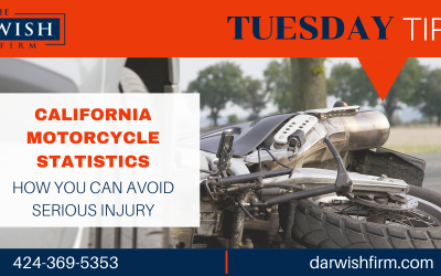 Tuesday Tips: CA Motorcycle Accident Stats